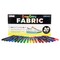 20 Color Dual Tip Fabric &#x26; T-Shirt Marker Set-Double-Ended Fabric Markers with Chisel Point and Fine Point Tips